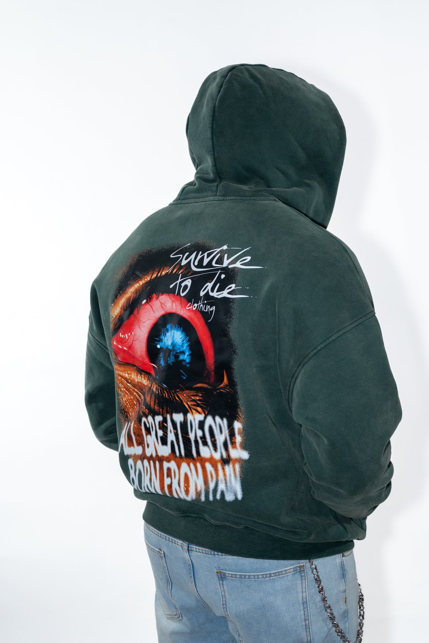 Survive To Die Zip-Up Hoodie