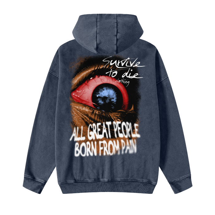 Survive To Die Zip-Up Hoodie