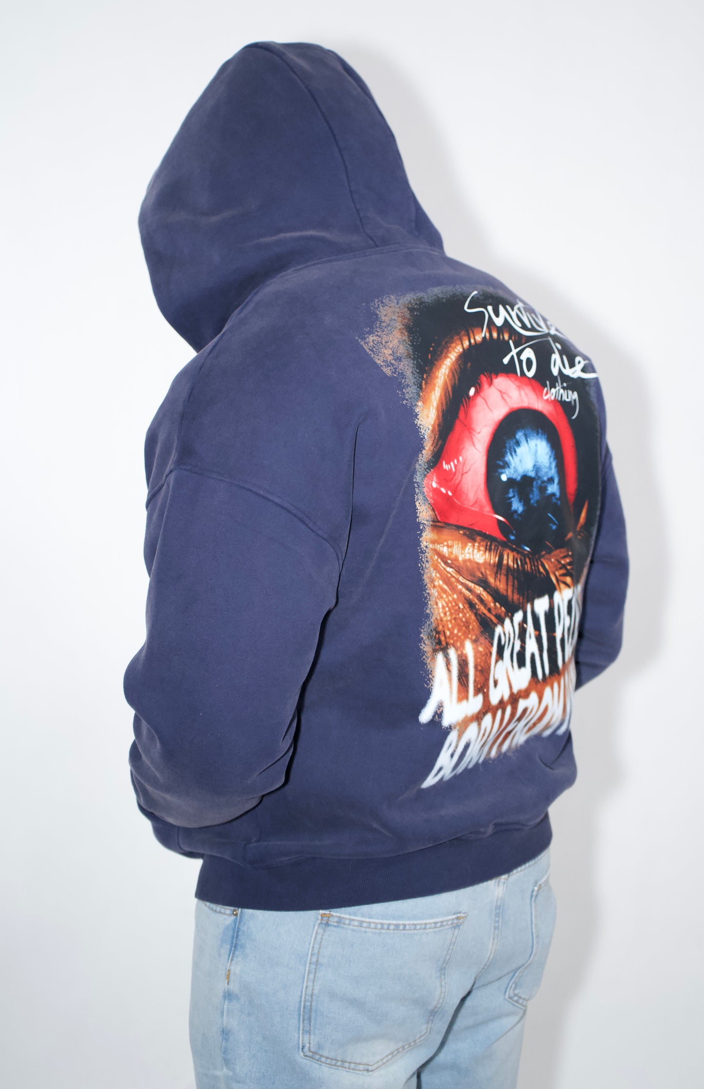 Survive To Die Zip-Up Hoodie