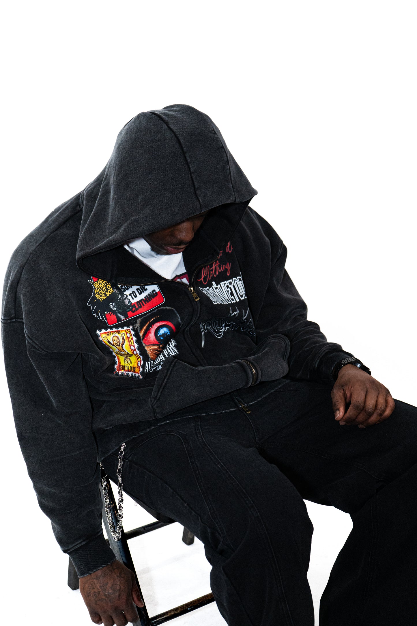 Survive To Die Zip-Up Hoodie