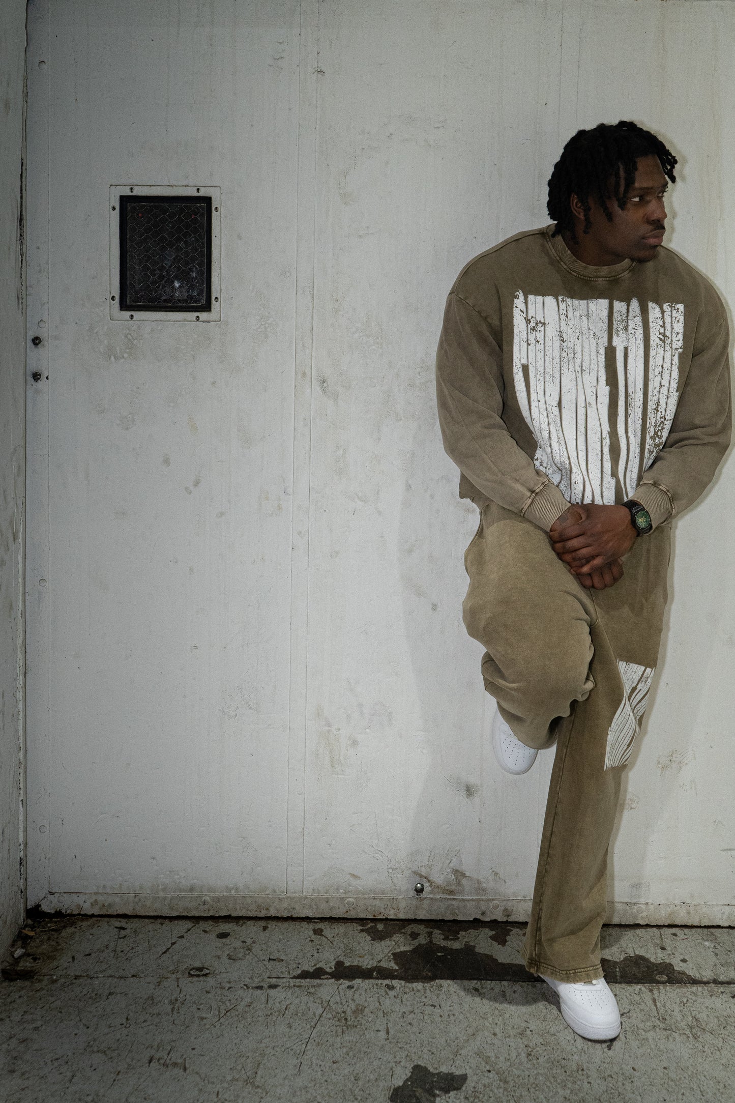 Acid Wash Jogging Suit
