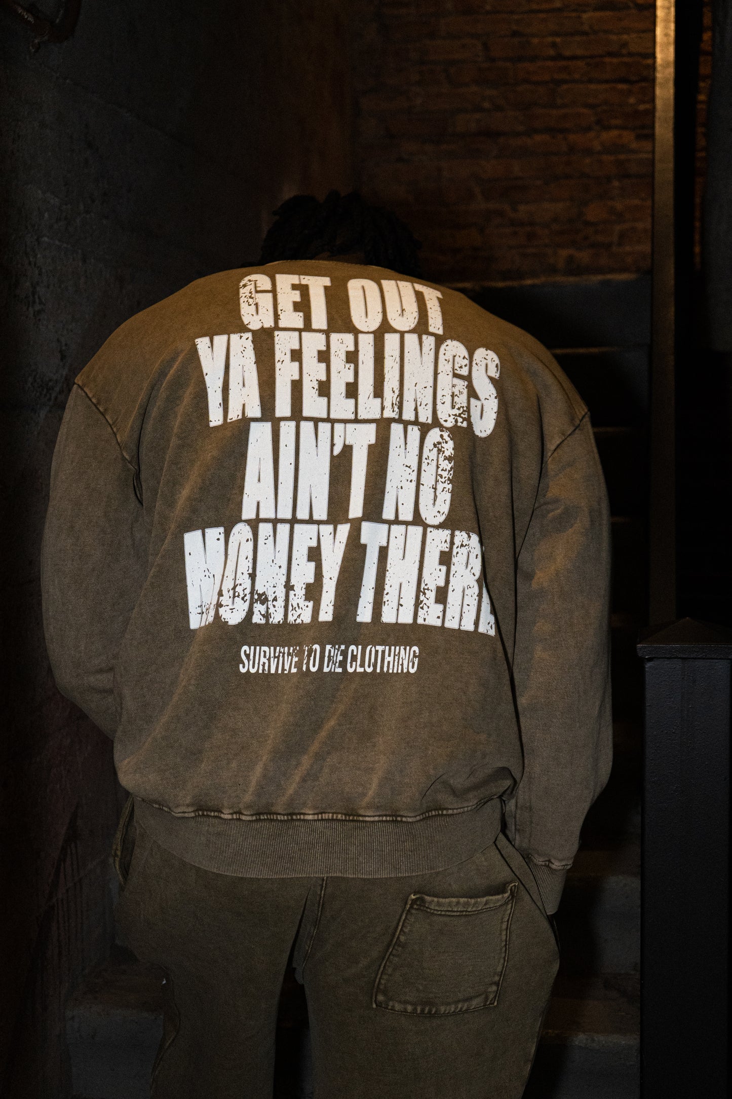 Acid Wash Jogging Suit
