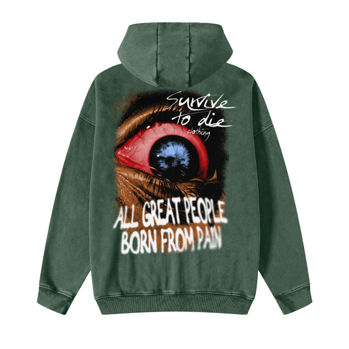 Survive To Die Zip-Up Hoodie