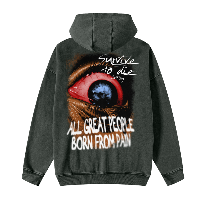 Survive To Die Zip-Up Hoodie