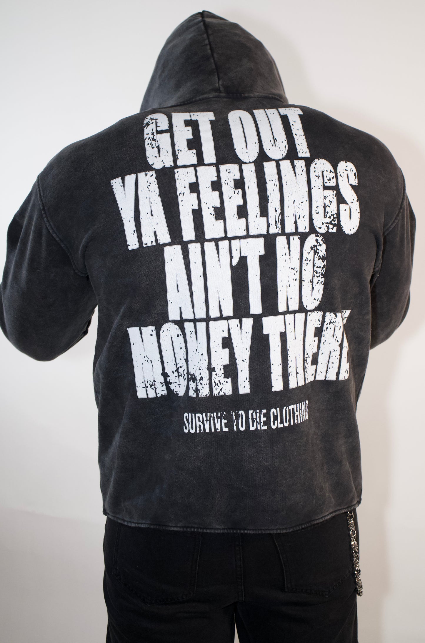 Oversized Acid Wash Hoodie